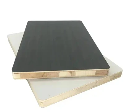 Light Weight/ High Glossy Double Sides White Melamine Or Natural Wood Veneer Block Board